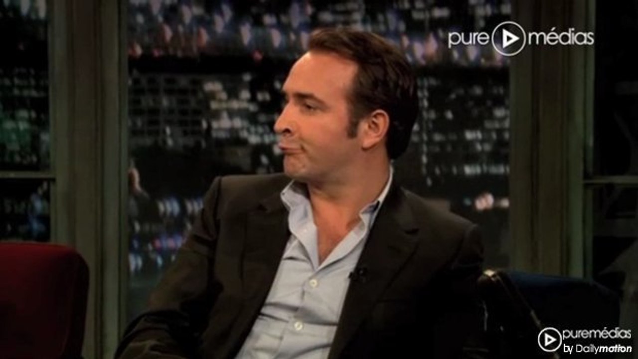 Jean Dujardin : Il fait le chameau à la TV américaine