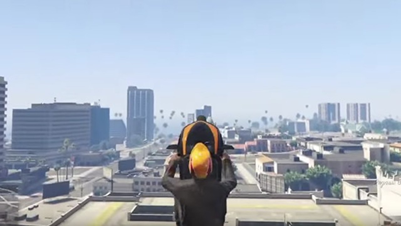 GTA 5 : le dieu du parking à une technique ding...