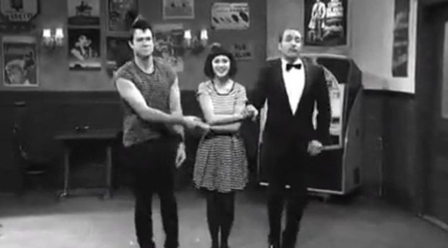 Jean Dujardin offre une danse à Zooey Deschanel