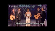 Johnny Hallyday remet un Award d'honneur à Shakira dans le Zapping de News de Stars