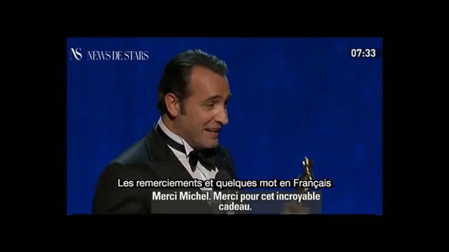 Le Sacre d'Omar Sy et Jean Dujardin dans le Zapping de News de Stars