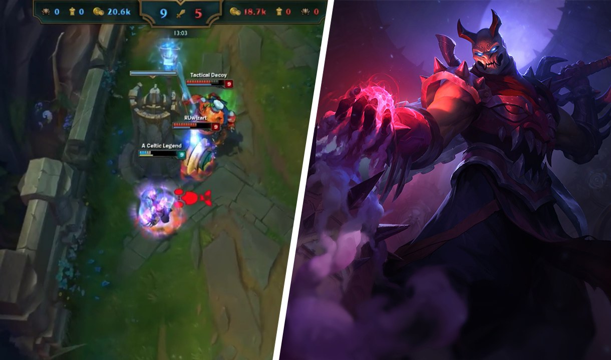 League of Legends : le nouveau Shen peut facilement survivre en 1v2