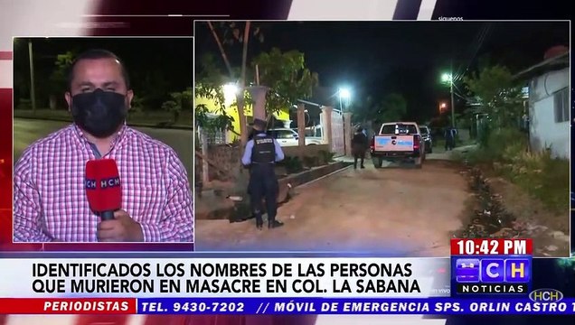 Sicarios ultiman a tres personas en la colonia Sabana del sector Cemcol de SPS