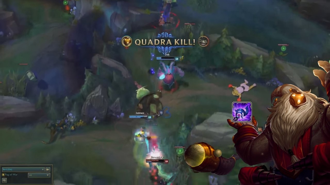 League of Legends : avez-vous déjà vu un Bard prendre un pentakill ?