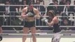 Als Gabi Garcia, eine MMA-Kämpferin mit monströsem Körperbau, ihre Gegnerin zerschmetterte