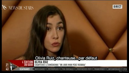 Olivia Ruiz aurait préféré être comédienne dans le Zapping de News de Stars