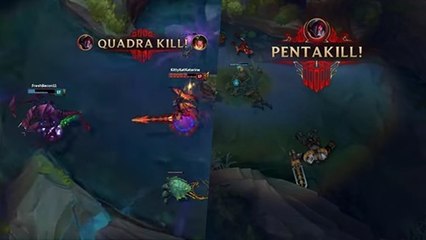 League of Legends : découvrez les dégâts monstrueux d'Aatrox avec un build AP