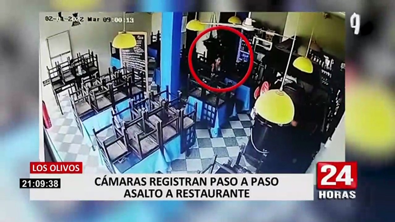 Los Olivos: cae delincuente que robó dinero y celulares a clientes y trabajadores de cevichería