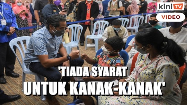 Tiada sebarang syarat kelonggaran SOP untuk kanak-kanak - Khairy