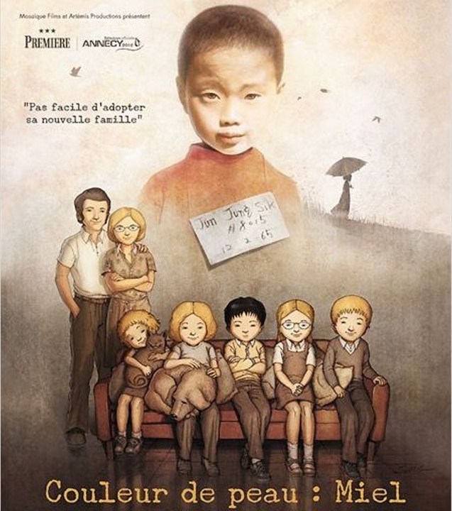 Couleur de peau : Miel . Un film d'animation pour une quête identitaire