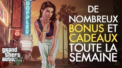 GTA 5 : Rockstar a annoncé de supers bonus pour cette semaine