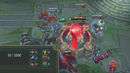 League of Legends : leur Nexus est à 35HP, mais ils parviennent finalement à remporter la partie