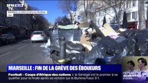 Fin de la grève des éboueurs à Marseille