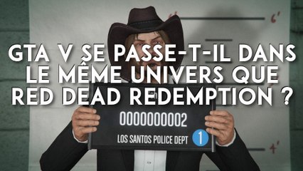 GTA V se passe-t-il dans le même univers que Red Dead Redemption ?