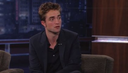 Robert Pattinson : Légèrement saoul sur le plateau télévisé du Jimmy Kimmel Show !