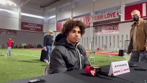 Ohio State Wide Receiver Kyion Grayes Meets With The Media For The First Time