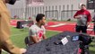 Ohio State Linebacker C.J. Hicks Meets With The Media For The First Time