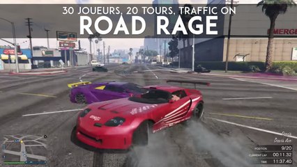 GTA 5 : une course à 30 joueurs devient un carnage en ville