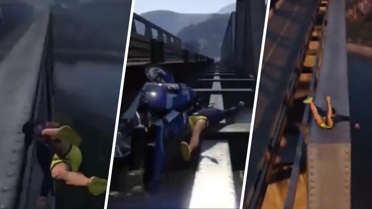 GTA 5 : ce cascadeur tente 1000 fois ce saut sans jamais réussir