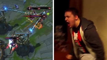 League of Legends : la réaction d'un joueur de Call of Duty quand on lui vole un pentakill