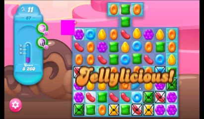 Candy Crush Jelly Saga niveau 67 : solution et astuces pour passer le level