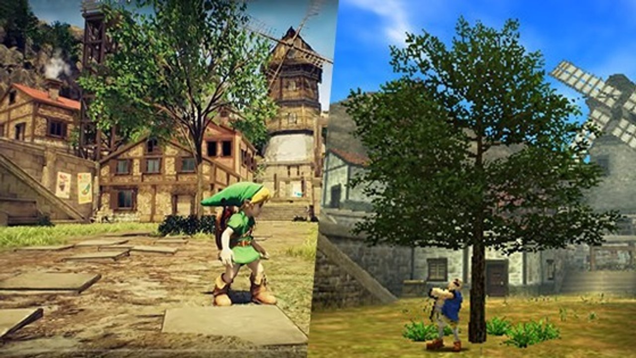 Zelda : le village Cocorico est tellement plus beau en 2016