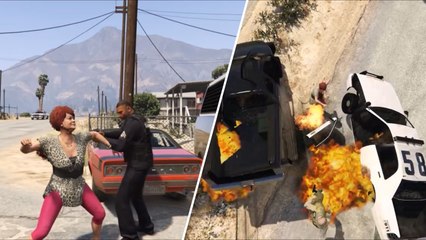 GTA 5 : la grand-mère la plus énervée de Los Santos