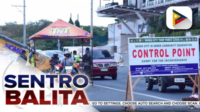 Task Force Dabaw checkpoints, mas naghigpit pa sa inspeksyon matapos sunod-sunod maharang ang ilang kontrabando at iligal na droga