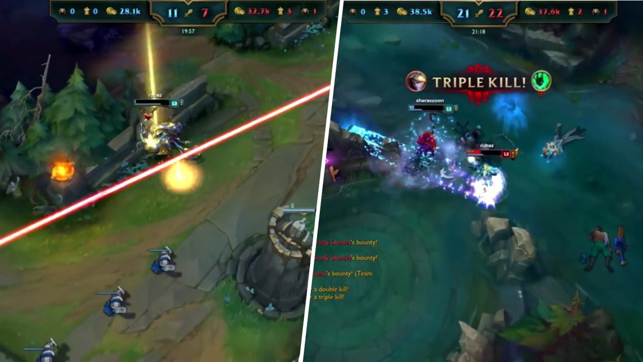 League of Legends : il fait une sélection des moves de génie qu'il a vu en partie