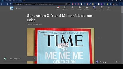Generation X, Y, and Millennials do not exist