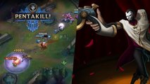 League of Legends : Jhin réalise un pentakill spectaculaire et parfait en soloQ