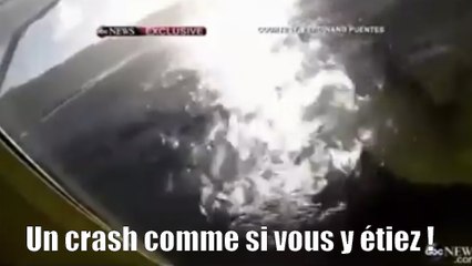 Il a cru voir sa dernière heure arriver. Il a tout filmé