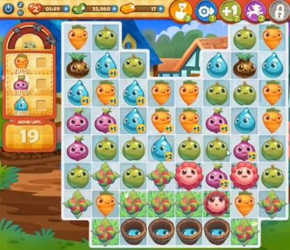 Farm Heroes Saga niveau 689 : solution et astuces pour passer le niveau