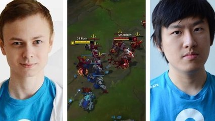 League of Legends : quand Jensen et Rush s'affrontent en 1v1 avec Lee Sin