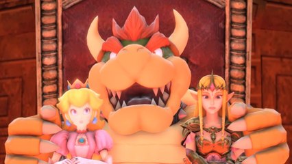 Bowser fait coup double et capture les princesses Peach et Zelda