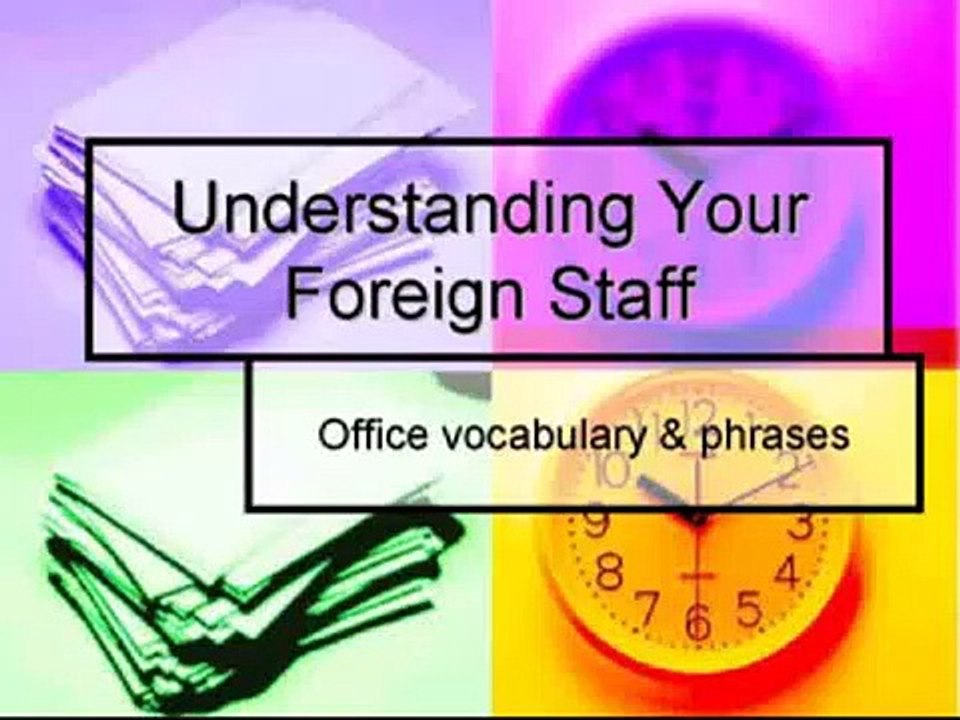 Business English_ Office vocabulary