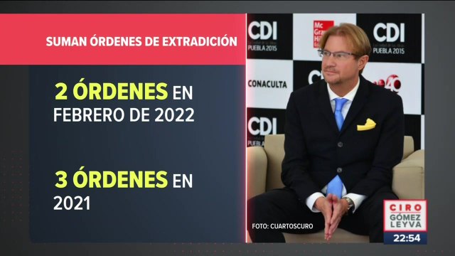 Fiscal de CDMX presenta dos órdenes de extradición en contra de Andrés Roemer por abuso sexual