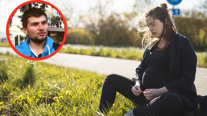 Armes Deutschland: Er lässt seine Frau mit Wehen am Straßenrand liegen, der Grund bestürzt