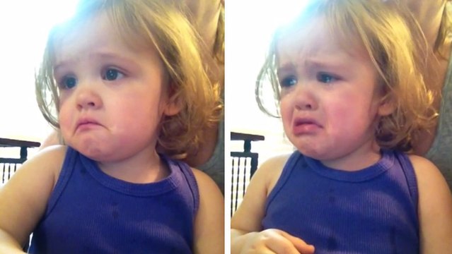Cette fillette a un gros chagrin. Vous ne devinerez jamais la raison