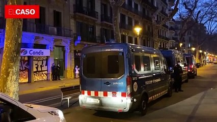 Operació antidroga al centre de Barcelona