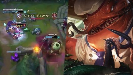 League of Legends : ce que fait un Tahm Kench quand il en a marre de sauver son AD Carry