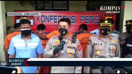 4 Pelaku Maling Motor Di Karawang Ditangkap