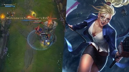 League of Legends : Janna donne tout pour sauver son AD Carry lors d'une invade