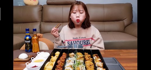 eat with mizzang | Boneless chicken, Beer, french fries