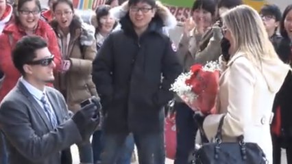Quelle serait votre réaction si un inconnu vous demandait en mariage ?