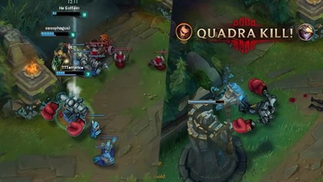 League of Legends : comment ruiner une partie avec un seul grab de Blitzcrank