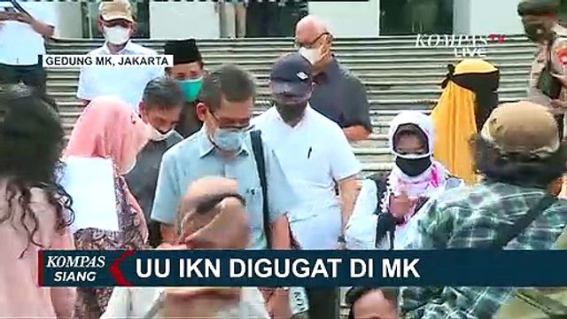 Didugat ke MK, UU Ibu Kota Negara Dianggap Cacat Formil dan Materiil