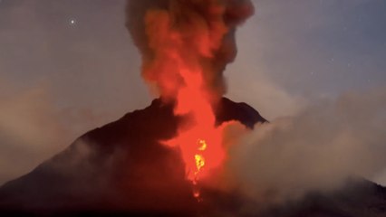 Découvrez une éruption volcanique comme si vous y étiez. C'est saisissant