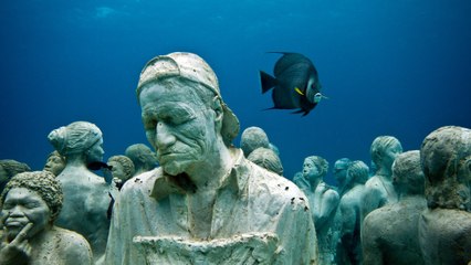 Cet homme a décidé de transformer les fonds marins en musée. C'est tout simplement spectaculaire