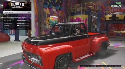 GTA 5 : on sait à quoi ressemble la customisation totale d'un SlamVan dans Lowrider 2